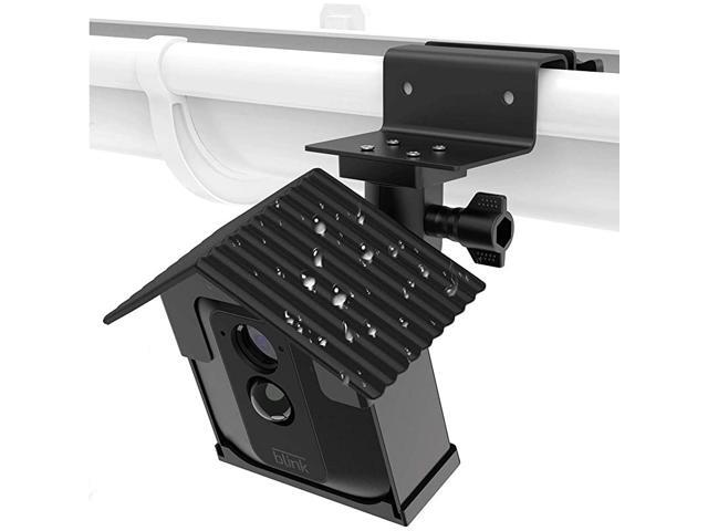 XT2 Weatherproof Gutter Mount Birdhouse housing+ Gutter Wall Mount for XT2XT Camera Sunscreen and Rustproof Outdoor Holder with Wider