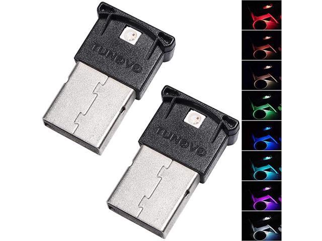 2 Mini USB LED Light RGB Car LED Interior Lighting Kit DC5V Smart USB LED Atmosphere Light Laptop Keyboard Light Home Decoration Night Lamp Color
