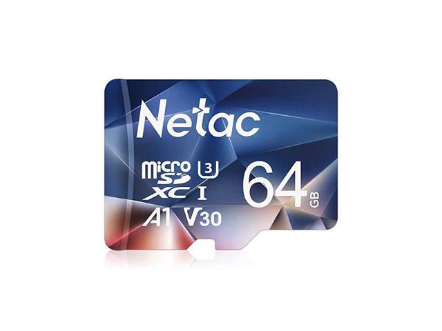 64GB Micro SD Card microSDXC UHSI Memory Card 100MBs 667X U3 Class10 Full HD Video V30 A1 FAT32 High Speed Flash TF Card P500 for