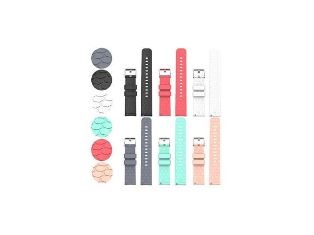 Compatible with Fossil Gen 5 CarlyleJuliannaGarrett Bands Fossil Mens Gen 5E 44mm Bands Replacement Colourful Strap Bracelet 6Pack 22MM Bands for