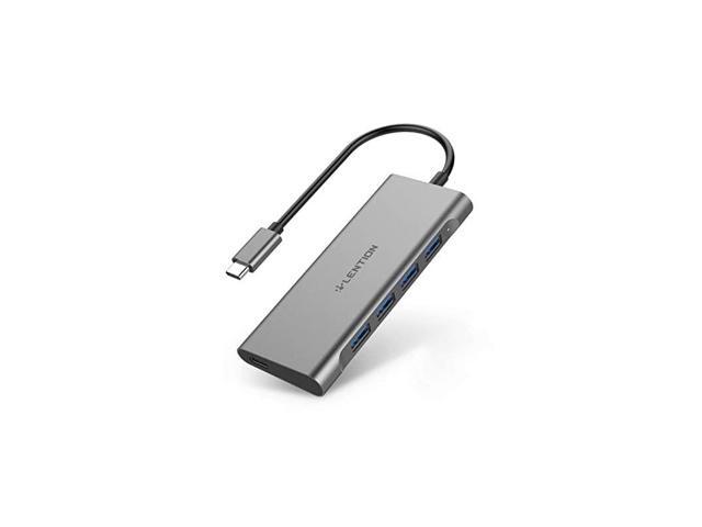 USB C Hub with 4 USB 30 Ports and Type C Charging Adapter Compatible 20202016 MacBook Pro 131516 New Mac Air New Surface Chromebook More CBC31