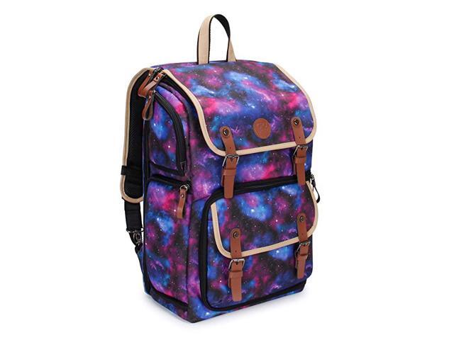 FullSize DSLR Photography Backpack Case Galaxy for Camera and Laptop with 156 inch Laptop Space Accessory Storage Tripod Holder LongLasting