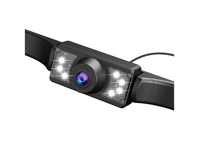 Backup Camera Car Rear View Reversing Backup Camera Automotive with IP68 Waterproof Rating 170° Perfect View Angle 7 Night Vision LED Lights