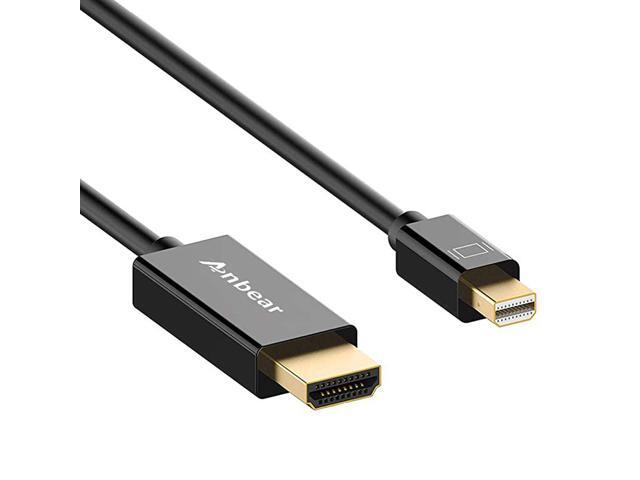 Mini DisplayPort to HDMI 6 FT Gold Plated Mini Display PortThunderboltTM Port to HDMI HDTV Male to Male Adapter Compatible for Mac BookMacBook air