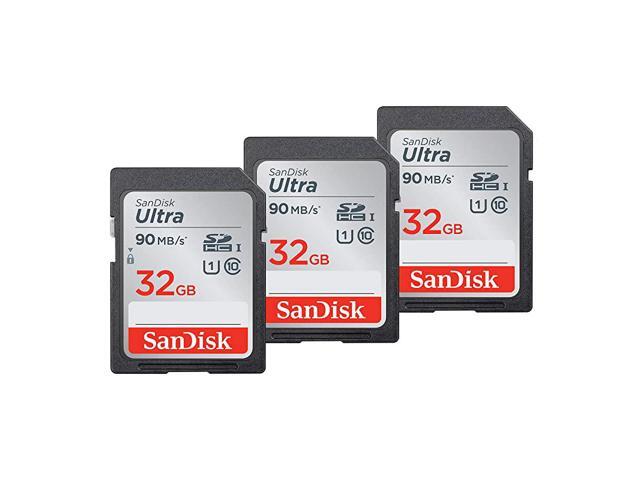 32GB 3Pack Ultra SDHC UHSI Memory Card SDSDUNR032GGN6IM