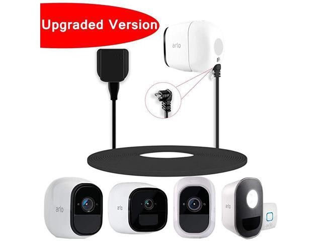 Power Extension Cable with Quick Charge 30 Power Adapter Compatible Arlo Pro Pro 2 Go Power Supply and Micro USB Charging Cord Weatherproof