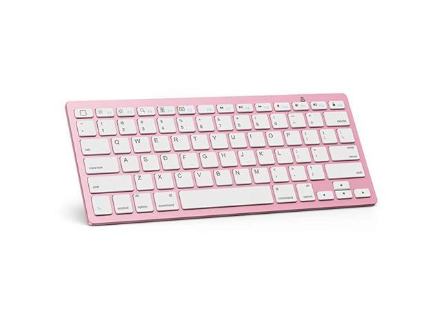 UltraSlim Bluetooth Keyboard Compatible with iPad 1028th 7th Generation 97 iPad Air 4th Generation iPad Pro 11129 iPad Mini and More Bluetooth