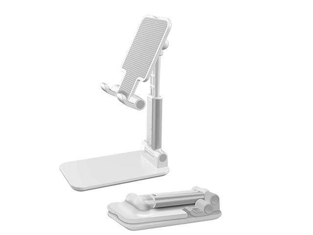 with Adjustable Cell Phone Stand Fully Foldable Desktop Phone Holder Cradle Dock HolderTablet Stand for iPhone X Xr Xs max All Smart Phones and