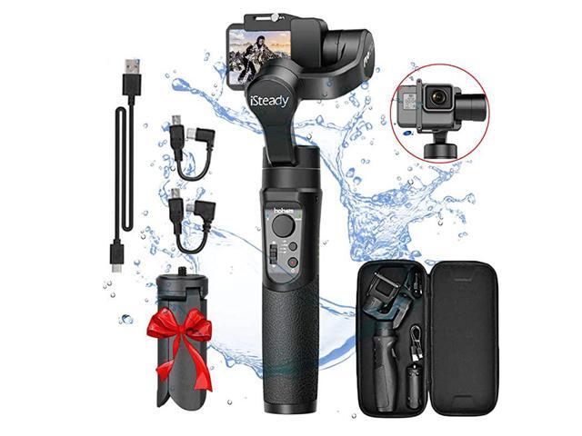 3Axis Handheld Gimbal Stabilizer for GoPro 8 Action Camera Splash Proof Wireless Control Gimbal Tripod Stick for Gopro 87654 Osmo ActionSJ CAMYI