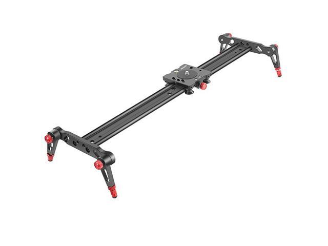 Aluminum Alloy Camera Track Slider Video Stabilizer Rail with 4 Bearings for DSLR Camera DV Video Camcorder Film Photography Loads up to 175
