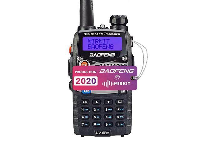 Baofeng Ham Radio UV5RA 2020 5W 1800 mAh Liion Battery Edition and Lanyard Ham Radio Operator Walkie Talkies Dual Band Two Way Radios