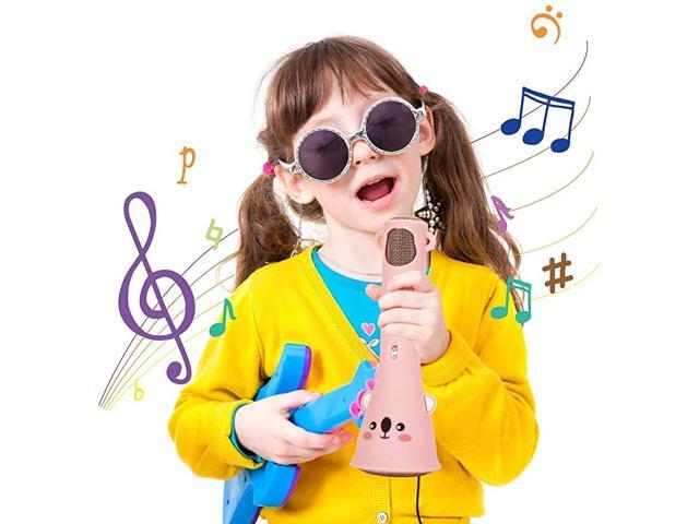 Karaoke Microphone for KidsWireless Microphones Kids Karaoke Machine with Speaker Wireless Echo Voice Recording