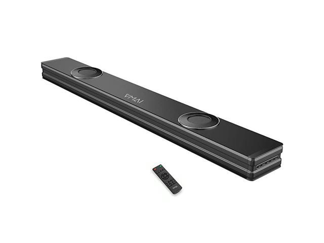 Bar Bar with Dual Builtin Subwoofer 38 Inch 21 Bar for TV 90W Wired Wireless Bluetooth 50 HDMIOpticalAuxUSB Wall Mountable Surround System for Home
