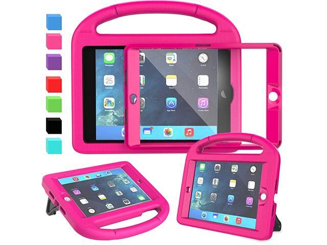 Kids Case for iPad Mini 1 2 3 Builtin Screen Protector Light Weight Shock Proof Handle Stand Kids Cover for iPad Mini 1st Gen iPad Mini 2nd Gen