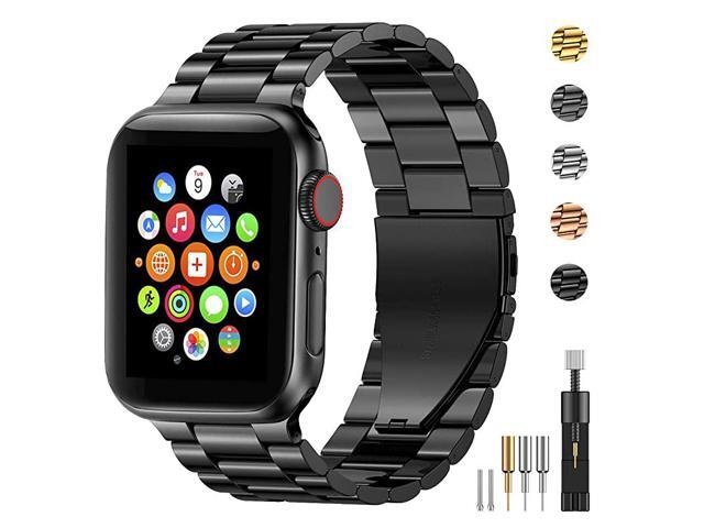 Stainless Steel Metal Band for Apple Watch 38404244mm Strap Replacement Link Bracelet Band Compatible with Apple Watch Series 6 Apple Watch Series