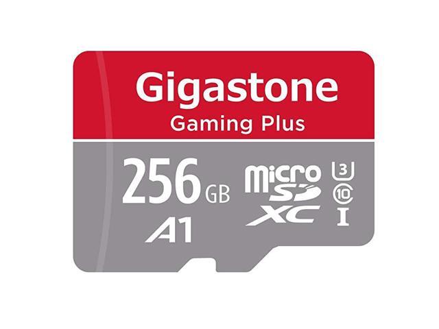 256GB Micro SD Card Gaming Plus Nintendo Switch Compatible High Speed 100MBs 4K Video Recording Micro SDXC UHSI A1 Class 10
