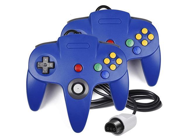 2 Pack N64 Controller Classic Wired N64 64bit Gamepad Joystick for Ultra 64 Video Game Console