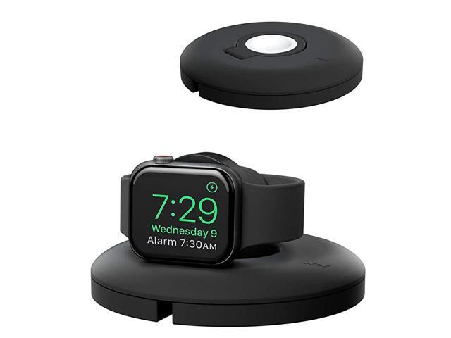 Charger Stand Compatible for Apple Watch Portable Charging Station Cable Management Dock Holder Case Organizer for iWatch with Band Series 6 SE 5 4
