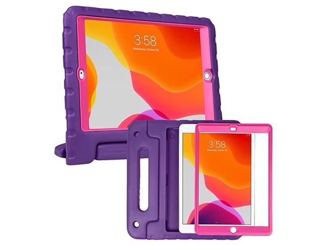 iPad 8th Generation Case for Kids with Builtin Screen Protector Shock Proof iPad Cover 7th Generation 102 iPad 102 Kids Case with Handle Stand for