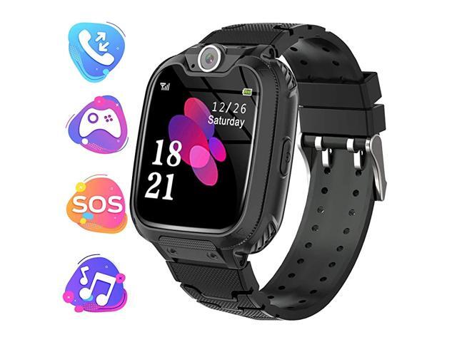 Game Smart Watch Phone 154 HD Touch Screen Smart Watch with Music Player 7 Puzzle Games Camera Recorder Alarm Clock Silent Mode for 312 Boys Girls