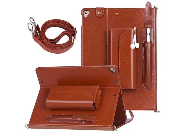 Genuine Leather Case for Apple iPad Pro 129 inch 20172015 Luxurious Genuine Leather Handmade Case Protective Cover Travel Sleeve Bag for iPad Pro