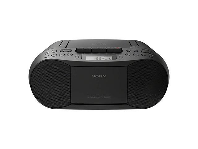 CFDS70BLK CDMP3 Cassette Boombox Home Audio Radio Black With Aux
