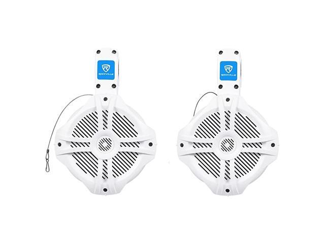 RWB65W Pair 65 White 2 Way 250 Watt Marine Wakeboard Tower Speakers
