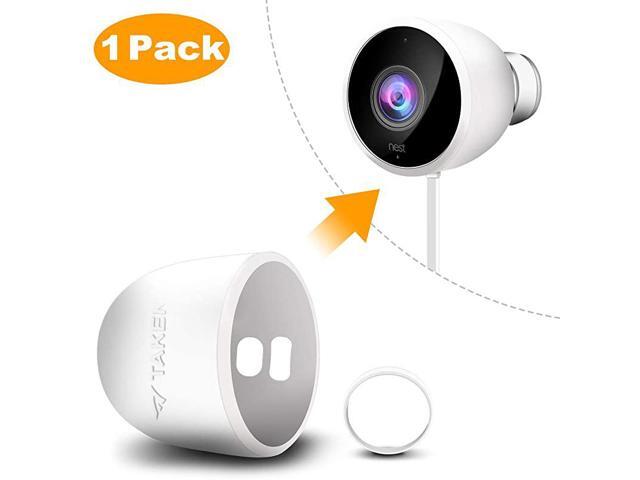 Cam Outdoor Skin Taken Silicone Skins for Cam Outdoor Security Camera Durable and Weatherproof Cam Outdoor Cover 1 Pack White