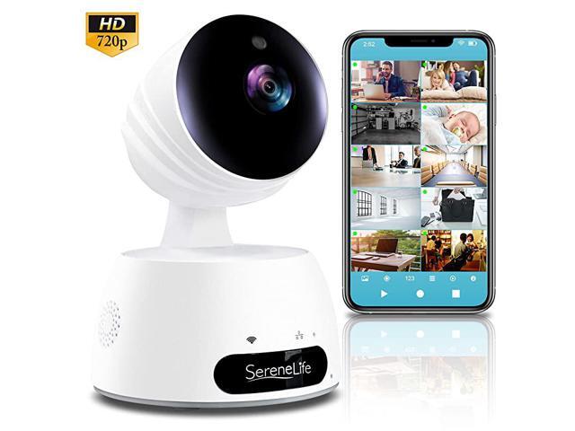 Indoor Wireless IP CameraHD 720p Network Security Surveillance Home Monitoring w Motion Detection Night VisionPTZ2 Way Audio iPhone Android Mobile