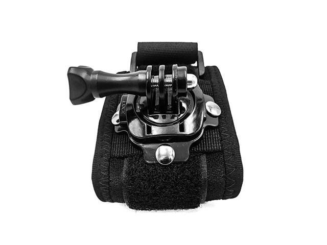 Wrist Strap Mount for GoPro Session Black Silver Hero 8 7 6 5 4 3 3+ 2 XIAOYI 4K SJCAM Yi for Akaso Adjustable Cycling Arm Band Holder for Action