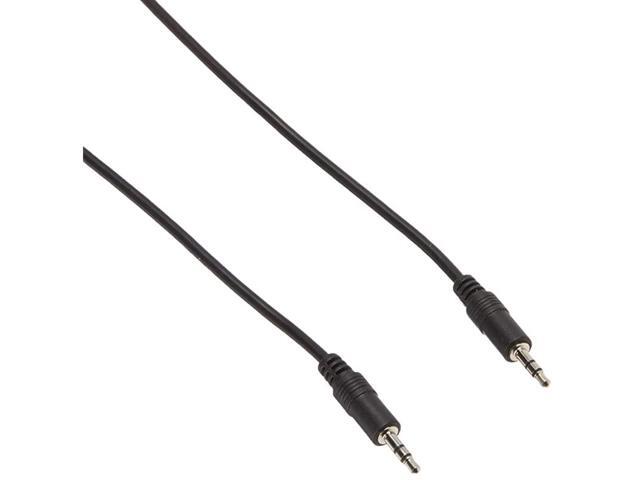 100644 6Feet 35mm Stereo PlugPlug MM Cable Black