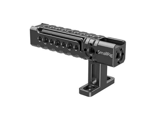 Top Handle Grip with Locating Point for Arri Adjustable Camera Handle with Mounting Points Shoe Mount for Video Camera Cages LED Lights Microphones