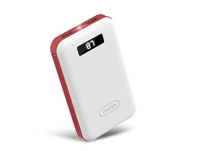 20000mAh Portable Charger Compact Power Bank External Battery Pack LED Digital Display Smart Charge LiPolymer Battery Banks iPhone iPad Samsung