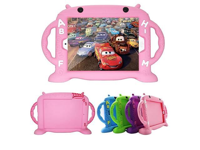 iPad Case for Kids iPad 2017 2018 97 inch CaseiPad ProiPad Air 1 2 Cute Cartoon Case Shockproof Silicone Protective Cover with Self Stand BPA