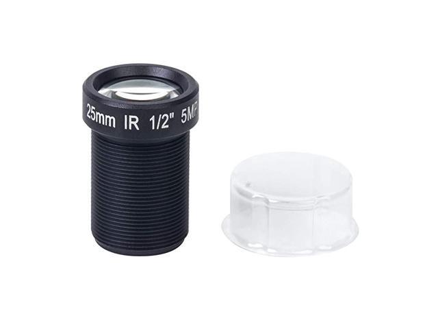 HD 50Megapixel 25mm IR CCTV Lens 12 For HD IP AHD CCTV Camera Lens F24 M12 Mount Fixed Iris Long Viewing Distance Upto 50m