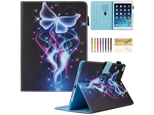 iPad 97 Inch 2018 2017 CaseiPad Air 2 CaseiPad Air Case PU Leather MultiAngle Folio Stand Smart Case with Auto SleepWake Feature for Apple iPad
