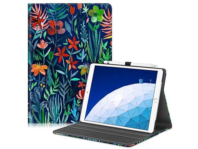 Case for iPad Air 3rd Gen 105 2019 iPad Pro 105 2017 Sleek Shield Premium PU Leather Slim Fit Multi Angle Stand Cover with Pocket Pencil Holder