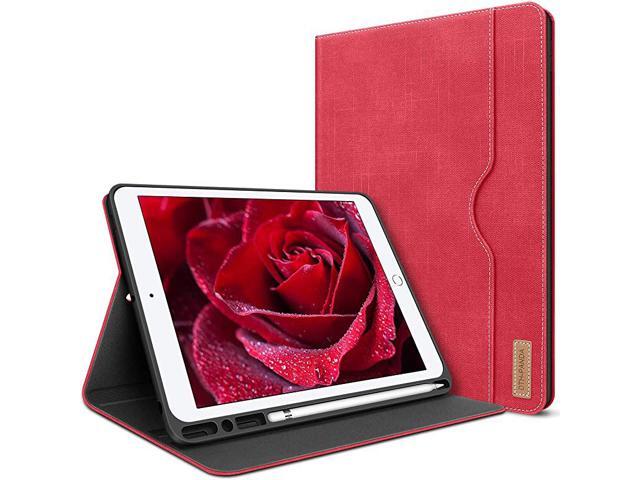 102 case 2020 8th Generation Case 2019 7th Generation Case W Pencil Holder PU Leather Folio Stand Smart Cover with Pocket Auto SleepWake