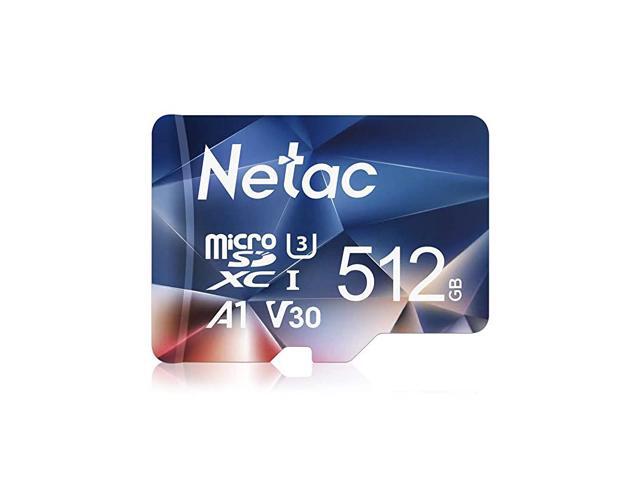 512GB Micro SD Card microSDXC UHSI Memory Card 100MBs 667X U3 Class10 Full HD Video V30 A1 FAT32 High Speed Flash TF Card P500 for