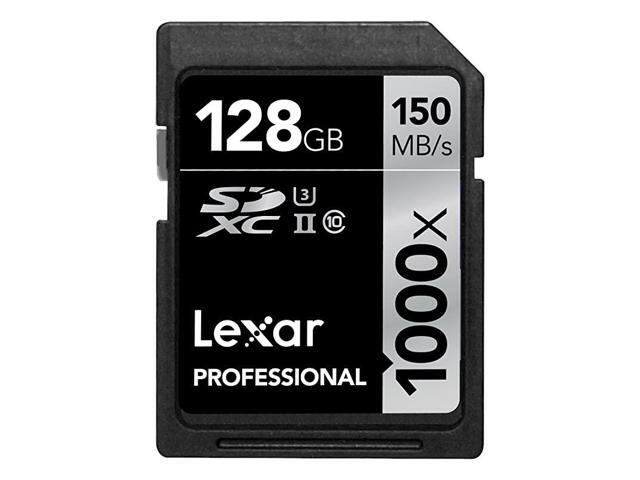 Professional 1000x 128GB SDXC UHSII Card