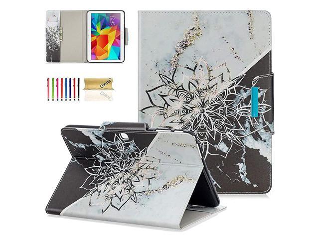 T530 Case Galaxy Tab 4 101 Case Flip Stand PU Leather Wallet Cover with Auto WakeSleep Function Smart Protective Case for Samsung Galaxy Tab 4