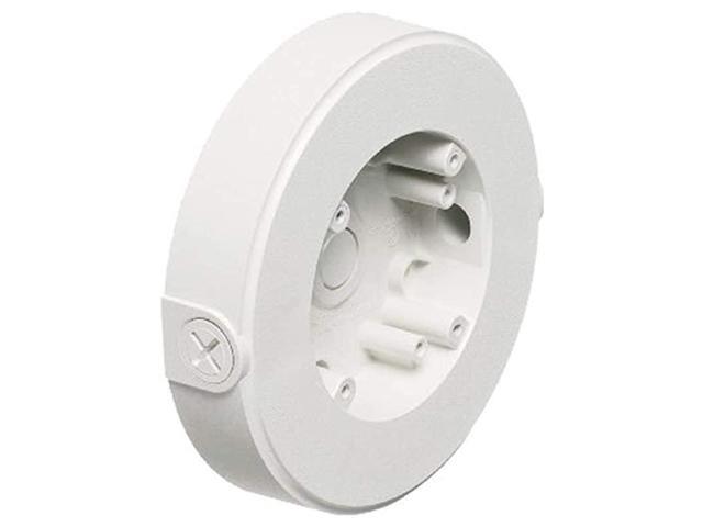 8161TR UV Rated Plastic Security Camera Mounting Box With Threaded Openings 672 Inch x 1343 Inch