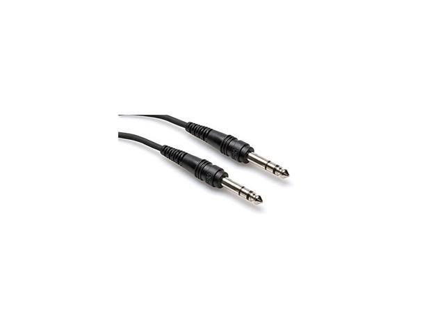 CSS115 14 TRS to 14 TRS Balanced Interconnect Cable 15 FeetBlack