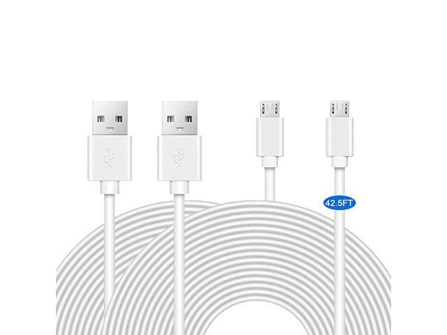 425Ft13M Power Extension Cable for Wyze CamWyze Cam Pan Blink MiniBlink XT Cam Yi Camera NestCam Indoor and Quick Charge Power for Home Security