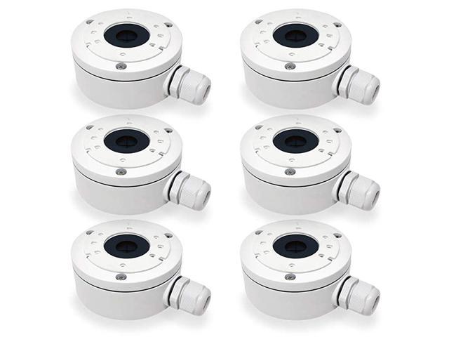 Aluminum Bracket Junction Back Box for Hikvision DS2CD2042WDI 2CD20xx Series Bullet Cameras 6 Pack