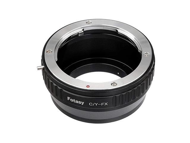 Contax Yashica CY Lens to Fuji X Adapter CY Mount to X Mount ConverterCompatible with Fujifilm XPro1 XPro2 XPro3 XE2 XE3 XA5 XA7 XA10 XT1 XT2 XT3