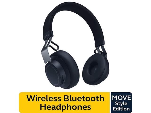 Move Style Edition Navy Wireless Bluetooth Headphones with Superior Sounds Quality Long Battery Life UltraLight and Comfortable Wireless Headphones