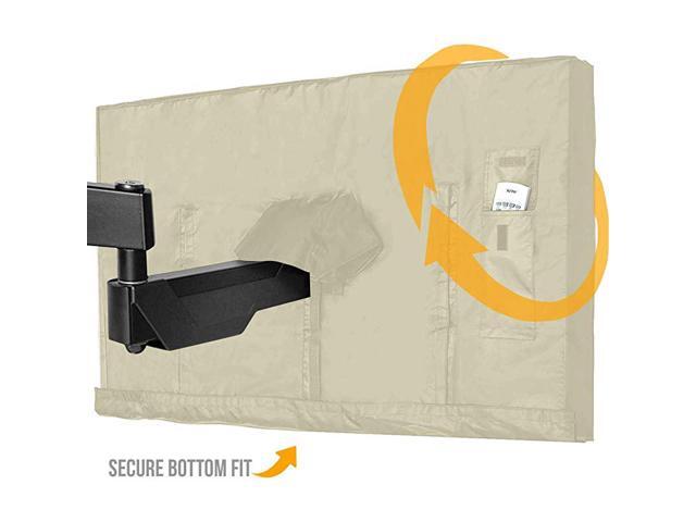 TV Cover 3033 Inch LED Flatscreen TV With Bottom Cover Weatherproof and DustProof Material Universal Wall Mount Wall Bracket and Stand