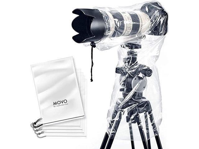 5 Pack RC1 Clear Rain Cover for DSLR Camera and Lens up to 18 Long