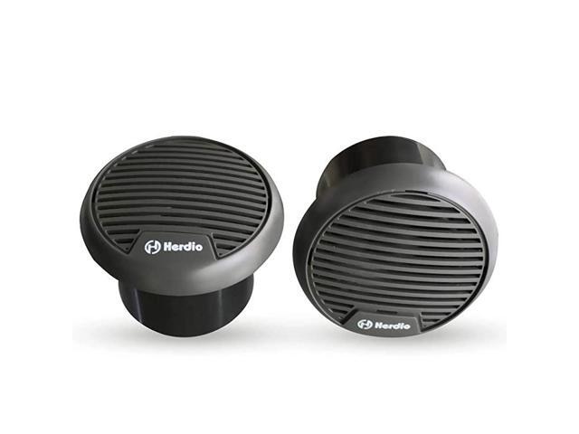 3 Inch Waterproof Marine Speakers Full Range Audio Motorcycle Speaker Stereo System with MAX Power 140 W Pair for MotorcycleBoatHot tubUTVATVGolf